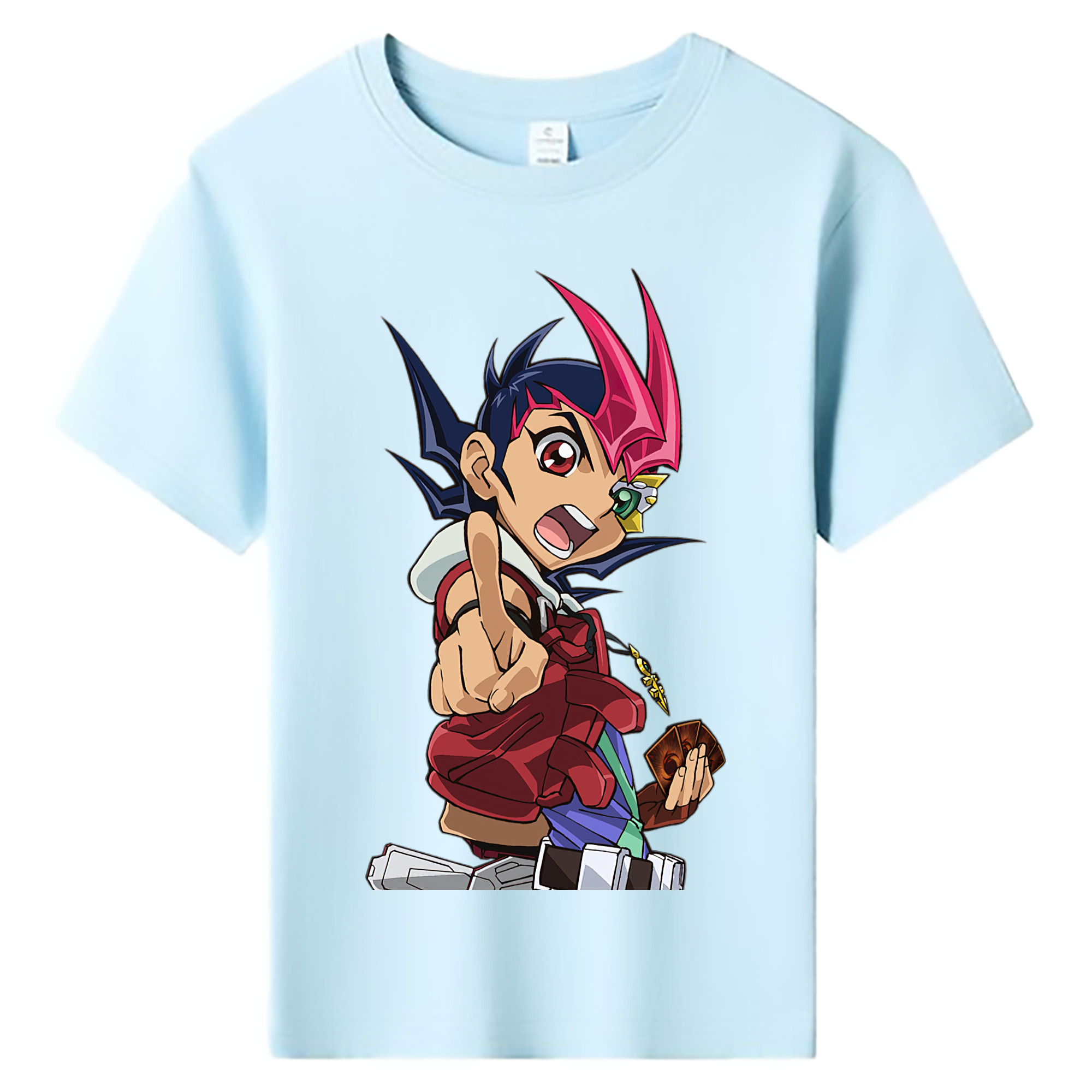 （画像用） 遊☆戯☆王 Yu-Gi-Oh! 綿100％キッズTシャツ（フロントプリント）